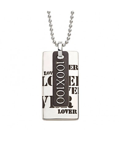 LOVER pendant with chain
