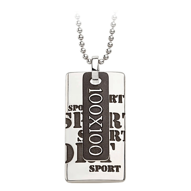 Ciondolo SPORT con catena