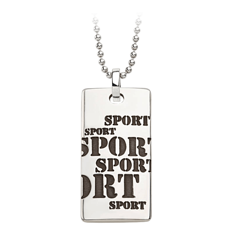 Ciondolo SPORT con catena seconda immagine