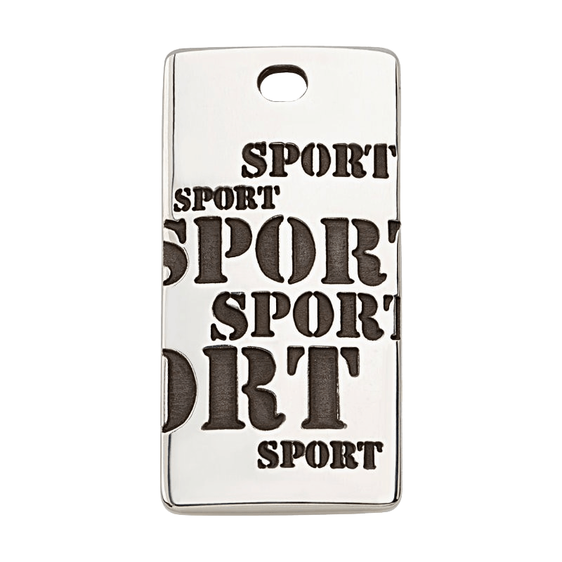 Piastrina grande SPORT